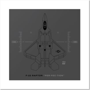 F-22 Raptor Perfection Posters and Art